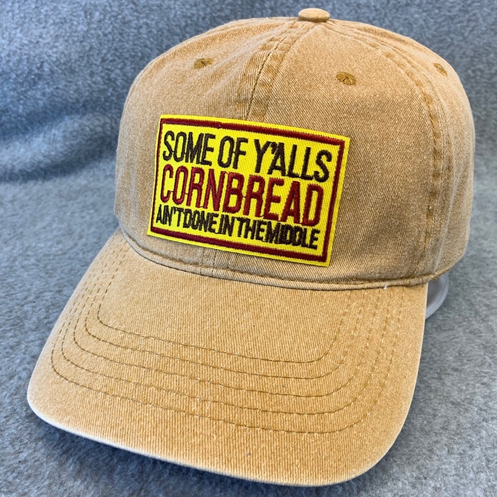 Cornbread Ain't Done In The Middle Unisex Unbranded Hat Funny Patch OSFM